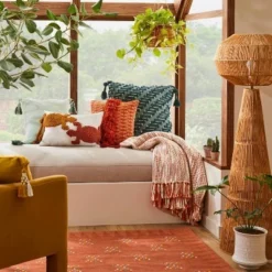 Space Dyed Woven Throw Blanket With Tassels - Opalhouse⢠Designed With Jungalowâ˘