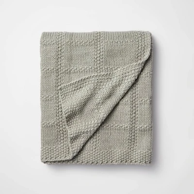 Grid Knit Throw Blanket - Threshold⢠Designed With Studio McGee - Image 7