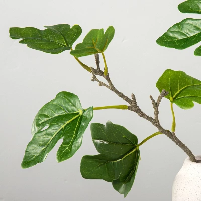 Faux Fig Leaf Branch Arrangement - Hearth & Hand⢠With Magnolia - Image 2
