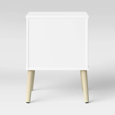 Modern Open Kids' Nightstand White - Pillowfort⢠- Image 3
