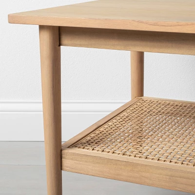 Wood & Cane Coffee Table - Hearth & Hand⢠With Magnolia