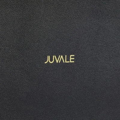 Juvale 2 Pack Faux Leather Foldable Storage Bins With Handles, Collapsible Baskets For Home Organization, Black, 10 X 6.5 In - Image 5