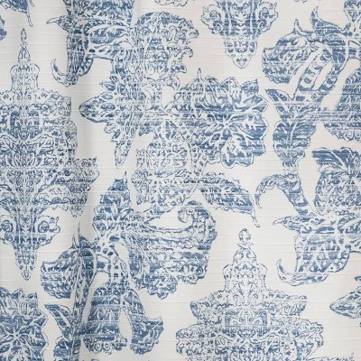 1pc Light Filtering Charade Floral Window Curtain Panel - Threshold⢠- Image 4