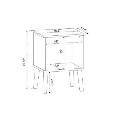 Modern Open Kids' Nightstand White - Pillowfort⢠- Image 6