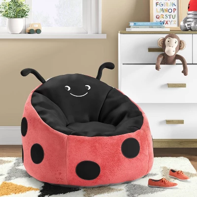 Ladybug Kids' Bean Bag Chair - Pillowfortâ˘