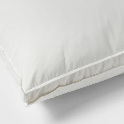 Down & Feather Blend Firm Bed Pillow - Threshold⢠- Image 3