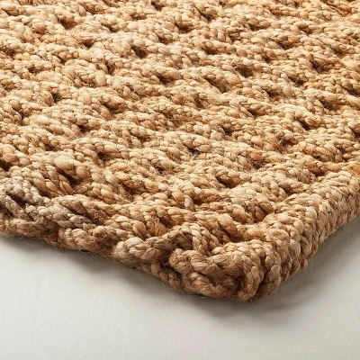 Basket Weave Jute Doormat Natural - Hearth & Hand⢠With Magnolia - Image 2