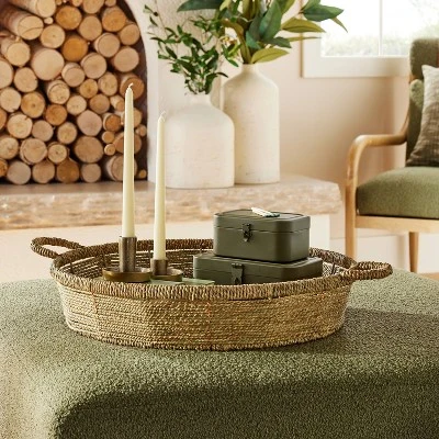 Decorative Metal Storage Box Green - Hearth & Hand⢠With Magnolia