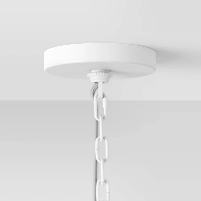 5 Arm Shaded Chandelier - Threshold⢠- Image 3