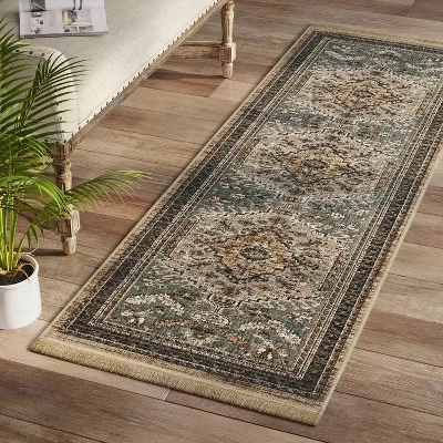 Floral Woven Accent Rug - Threshold