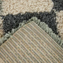 Sydney Rainbow Checkered Shag Kids' Rug - Balta Rugs