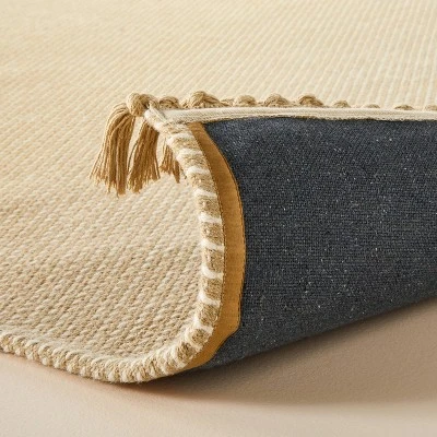 Patterned Border Stripe Area Rug Khaki - Hearth & Hand⢠With Magnolia - Image 3