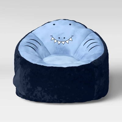 Shark Kids' Bean Bag Chair - Pillowfort⢠- Image 2