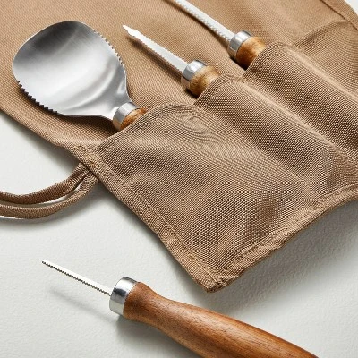 Halloween Pumpkin Carving Kit 5pc - Hearth & Hand⢠With Magnolia - Image 2