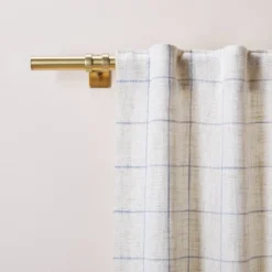 Classic Steel Curtain Rod With Antiqued Brass Finish - Hearth & Hand⢠With Magnolia