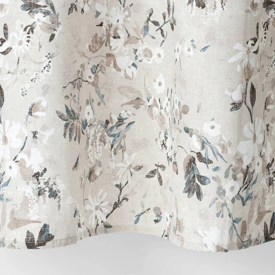 Neutral Floral Shower Curtain - Threshold⢠- Image 2