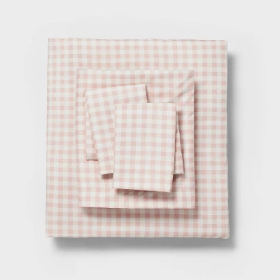 Dash Stripe Printed Microfiber Reversible Comforter & Sheets Set Ivory/Light Pink - Room Essentials⢠- Image 6