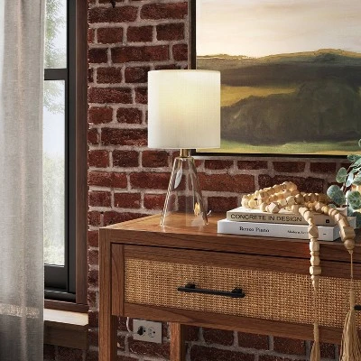 Glass Cone Mini Table Lamp Clear - Thresholdâ˘