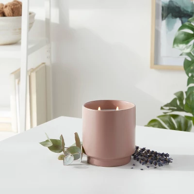 14oz Matte Ceramic Candle Lavender & Eucalyptus Lavender - Project 62â˘
