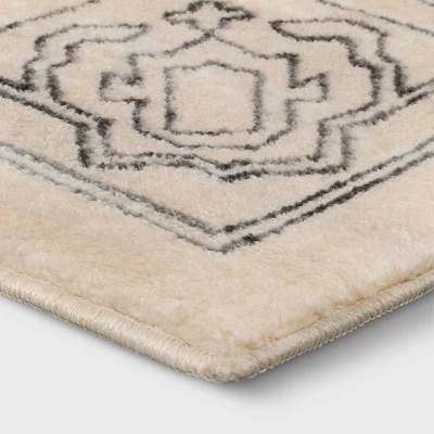 Plush Persian Style Area Rug Cream - Threshold⢠- Image 3