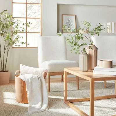 13" Faceted Ceramic Vase Sunset Taupe - Hearth & Hand⢠With Magnolia