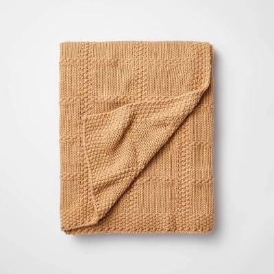 Grid Knit Throw Blanket - Threshold⢠Designed With Studio McGee - Image 4