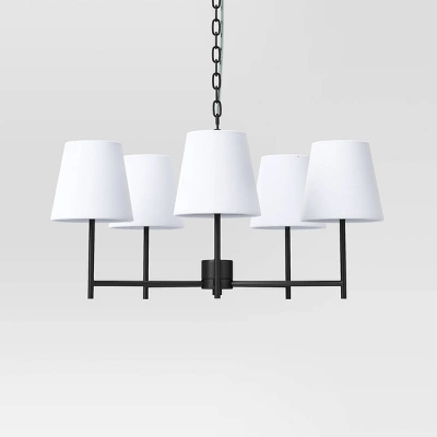 5 Arm Shaded Chandelier - Threshold⢠- Image 6