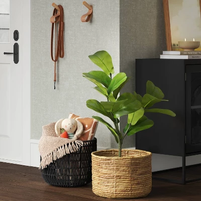 Rope Basket Black - Thresholdâ˘