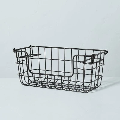 Stacking Wire Storage Basket Matte Black - Hearth & Hand⢠With Magnolia - Image 4
