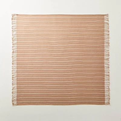Engineered Stripes Woven Stadium Blanket Terracotta Brown - Hearth & Hand⢠With Magnolia - Image 2