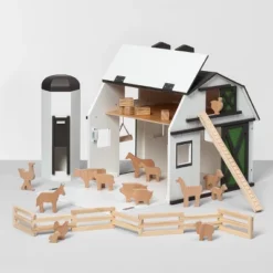 Toy Barn With Animal Figurines - Hearth & Hand⢠With Magnolia