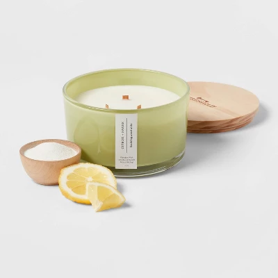 Citron And Sands Candle Green - Threshold⢠- Image 2
