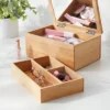 9" X 6" Rectangular Countertop Organizer With Mirror - Brightroom™