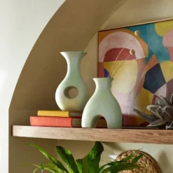 10" Ceramic Vase - Opalhouse⢠Designed With Jungalowâ˘