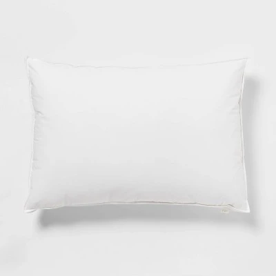 Down & Feather Blend Firm Bed Pillow - Threshold⢠- Image 4