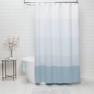 Shower Curtain Ombre Aqua - Thresholdâ˘