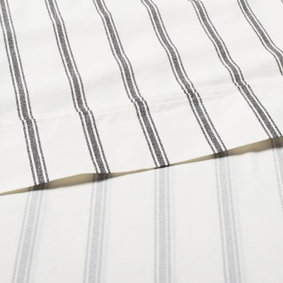Cotton Percale Tick Stripe Sheet Set - Hearth & Hand⢠With Magnolia