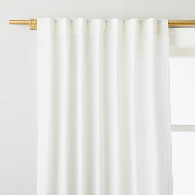 Engineered Hem Stripes Curtain Panel Cream/Gray - Hearth & Hand⢠With Magnolia - Image 7
