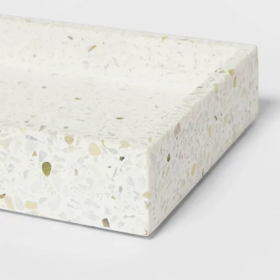 Terrazzo Bath Tray White - Threshold⢠- Image 3