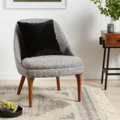 Velvet Rib Textured Throw Pillow - Thresholdâ˘