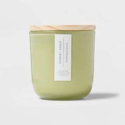 Citron And Sands Candle Green - Threshold⢠- Image 5