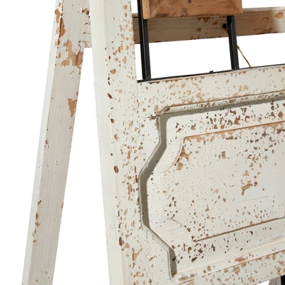 Wood 6 Slot Wall Photo Frame With Floor Stand Brown - Olivia & May - Image 17