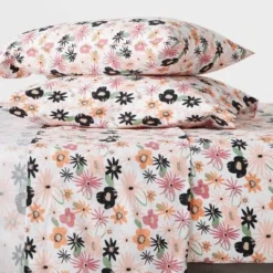 Easy Care Printed Pattern Sheet Set - Room Essentialsā¢