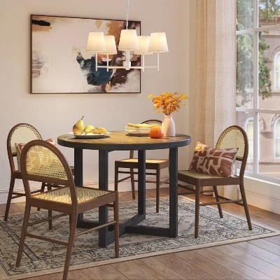 5 Arm Shaded Chandelier - Threshold⢠- Image 2