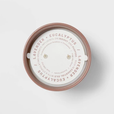 14oz Matte Ceramic Candle Lavender & Eucalyptus Lavender - Project 62⢠- Image 3