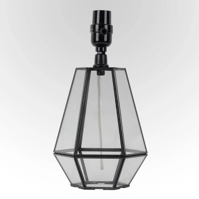 Small Terrarium Table Lamp Base Black - Threshold⢠- Image 3