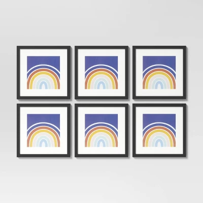 (Set Of 6) 11" X 11" Matted To 8" X 8" Frame Set - Room Essentials⢠- Image 7