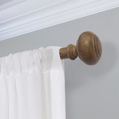 Curtain Rod Faux Wood - Threshold - Image 2