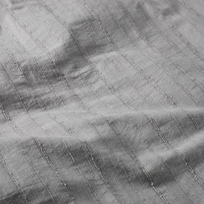 3pc Washed Loop Stripe Duvet Cover Bedding Set - Hearth & Hand⢠With Magnolia