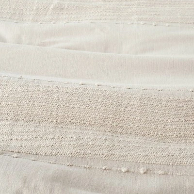 Slub Center Stripe Comforter Set - Hearth & Hand⢠With Magnolia